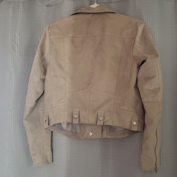 American Rag Tan Suede Jacket - Picture 2 of 3